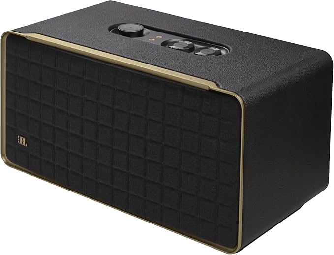JBL Authentics 500 Hi-Fidelity Smart Home Lautsprecher – 70er Jahre Retro-Design Bluetooth Box