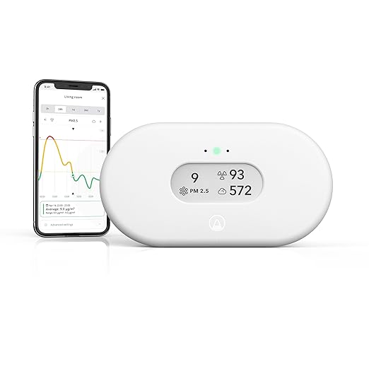 Airthings 2960 View Plus - Intelligenter Radon und Luftqualität-Messgerät