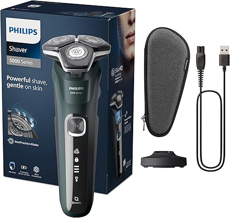 Philips Shaver Series 5000 – Elektrischer Nass- und Trockenrasierer